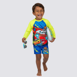 Traje de Baño de Suéter y Short Cars