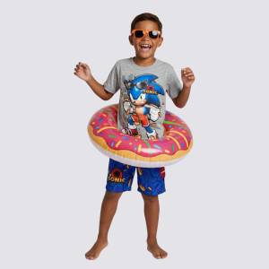Set Playero de Franela y Short Sonic