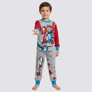Pijama Spiderman Neón Mono y Suéter