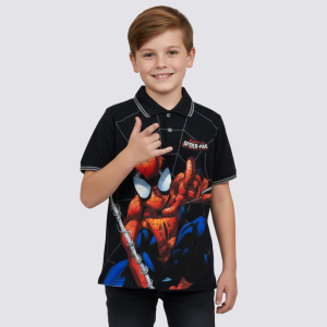 Chemisse Spiderman Negro