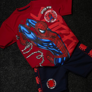 Conjunto de Niño Spiderman Rojo/Azul