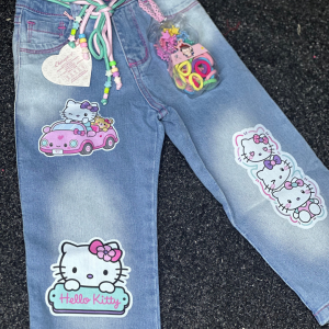 Jean Niña Hello Kitty DTF Chalupito