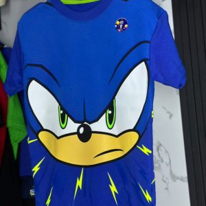 Franela 3D Niño Sonic Azul
