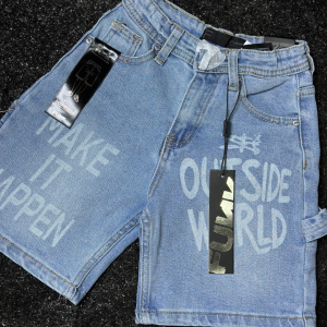 Bermuda Jean Claro Estampada Niño
